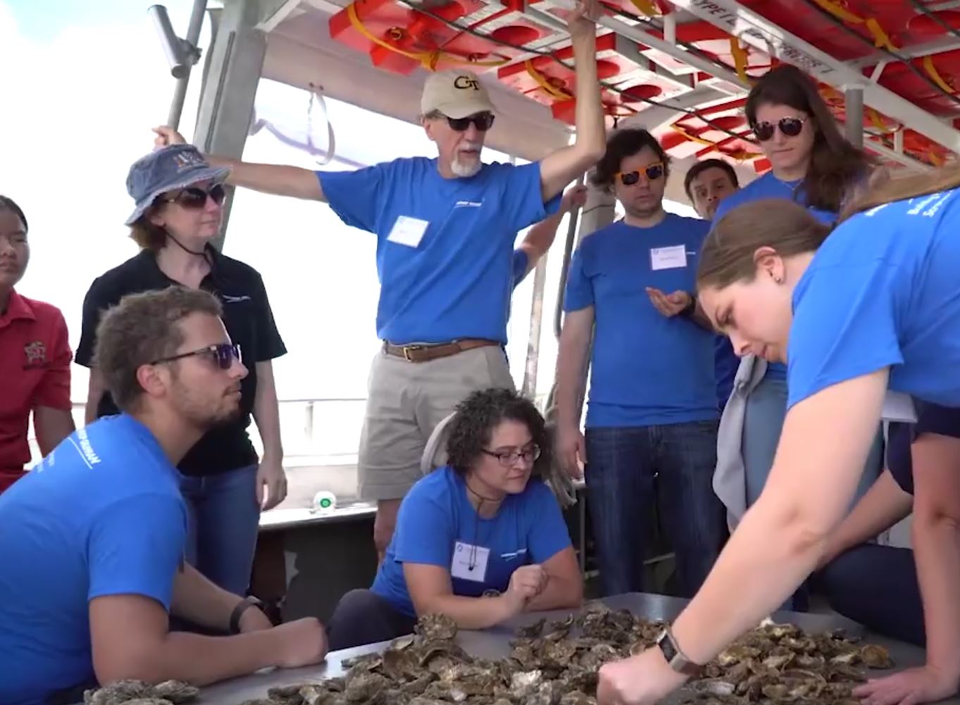 Northrop Grumman's Environmental Sustainability Group Helps Oysters in the Chesapeake Bay