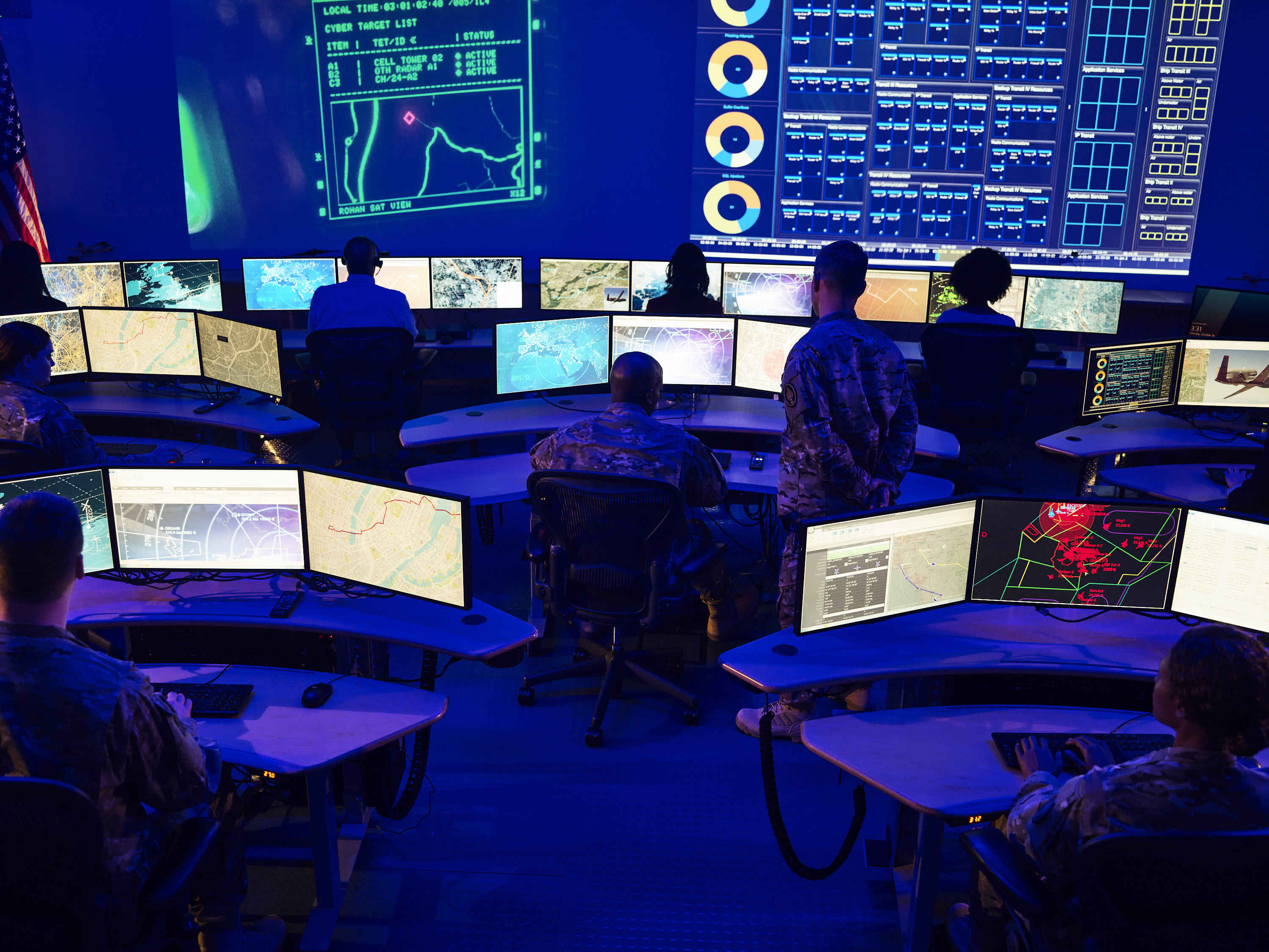 Cyber Control Room - Northrop Grumman