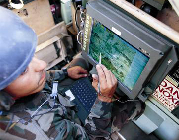 Force XXI Battle Command, Brigade and Below Blue Force Tracking
