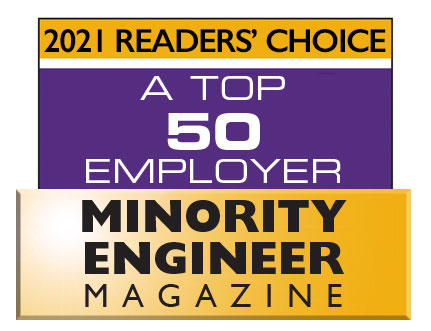 2021 Top 50 Employer Minority Engineer Magazine