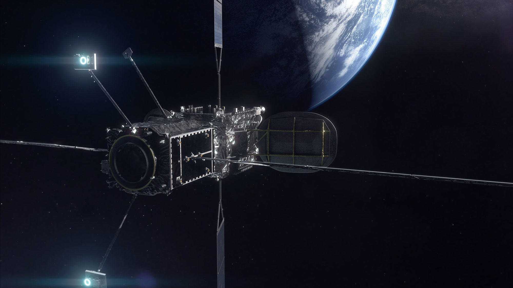 satellite recharging in space