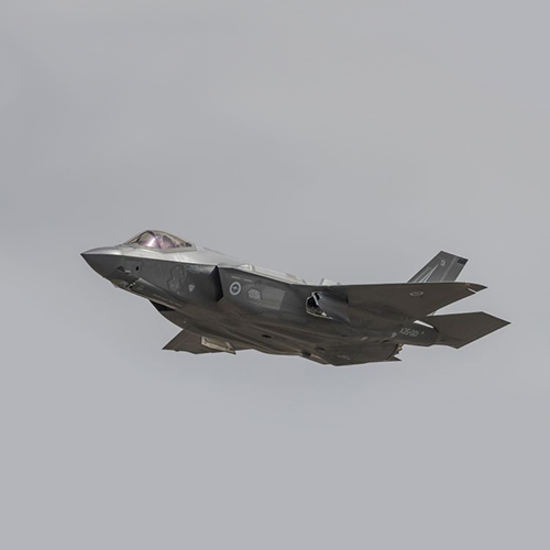 F-35 Fighter Jet in flight