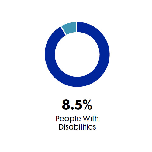 Infographic: Total Population of Persons with Disabilities