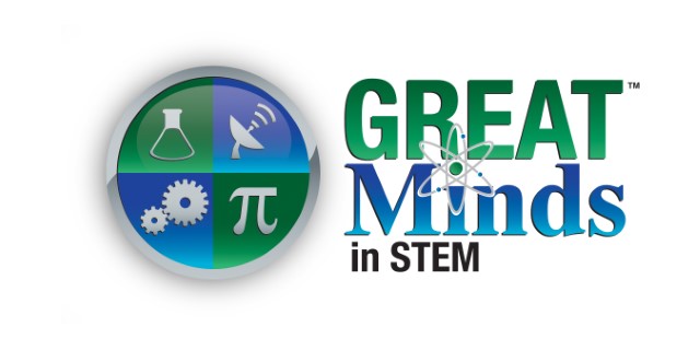 Great Minds in STEM logo